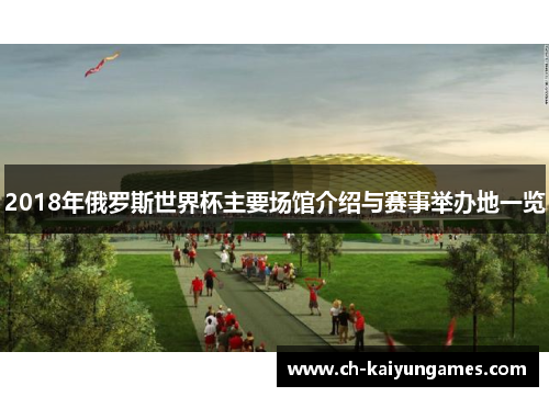 2018年俄罗斯世界杯主要场馆介绍与赛事举办地一览
